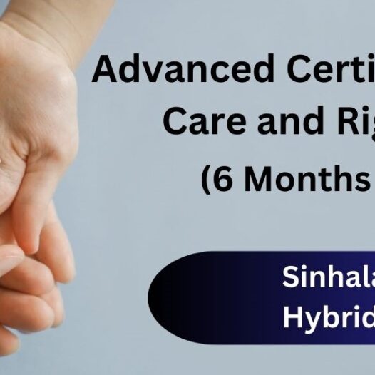 Advanced Certificate in Child Care and Rights