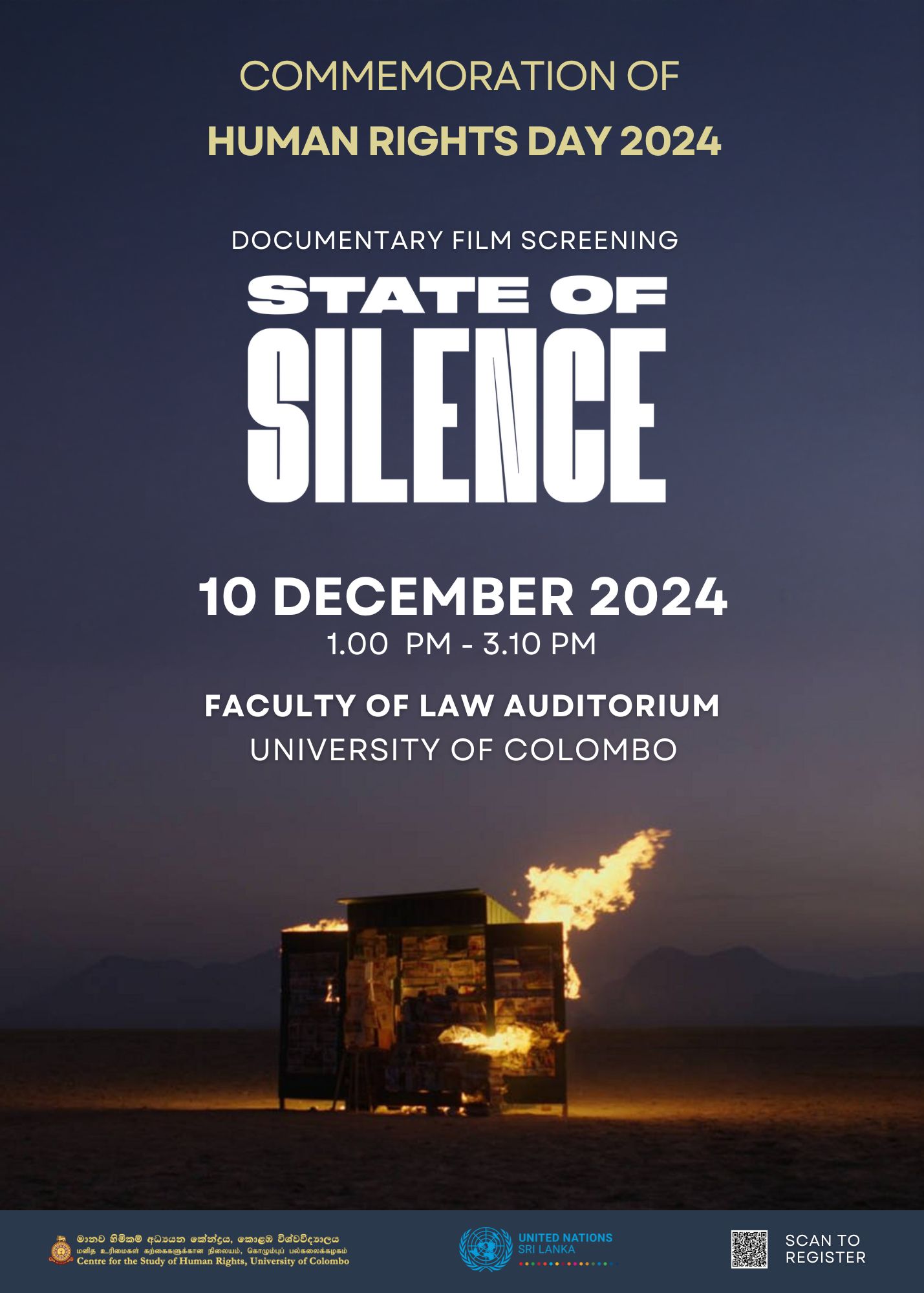 Movie Screening in commemoration of the International Human Rights Day 2024