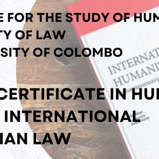 Advanced Certificate in Human Rights and International Humanitarian Law