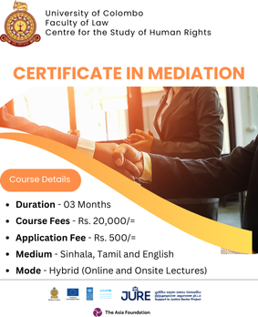 Certificate in Mediation