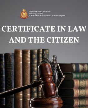 Certificate in Law and the Citizen