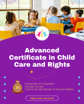 Advanced Certificate in Child Care and Rights